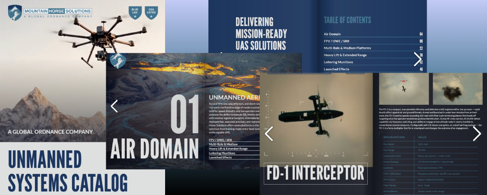 UAS Catalog Featured Mountain Horse Solutions